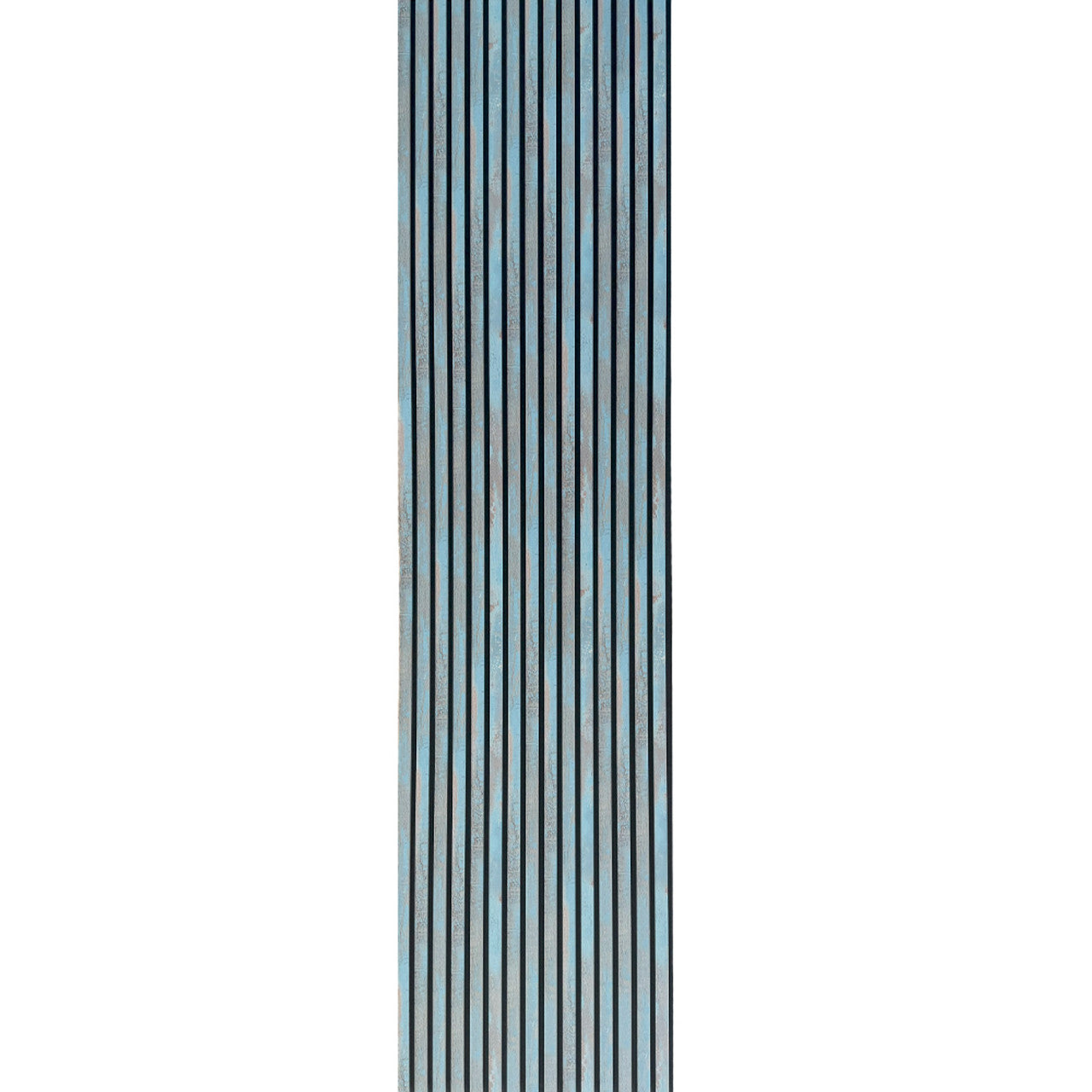 Rustic Blue PVC Veneer Acoustic Wall Panel