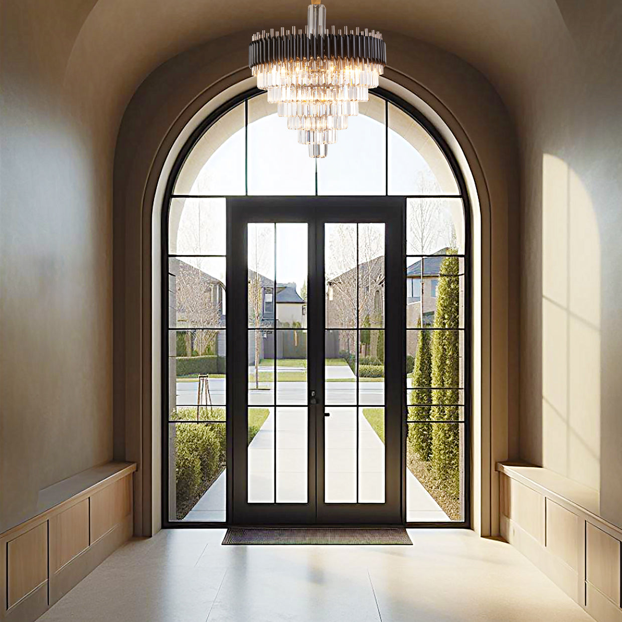 Symphony Round  Chandelier