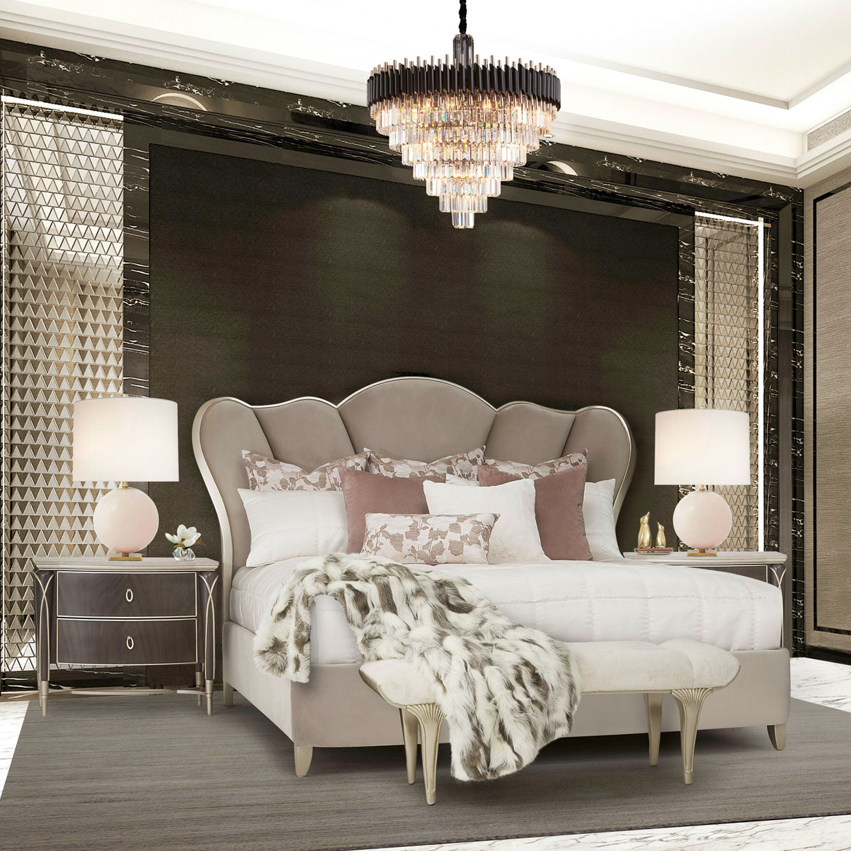 Symphony Round  Chandelier