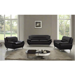 Modern PU Leather Sofa Set