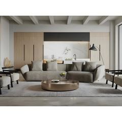 OPULENT LOUNGE Modern Sectional Sofa