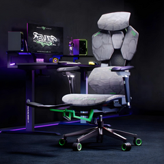 GameThrone Pro Gaming Chair with Footrest