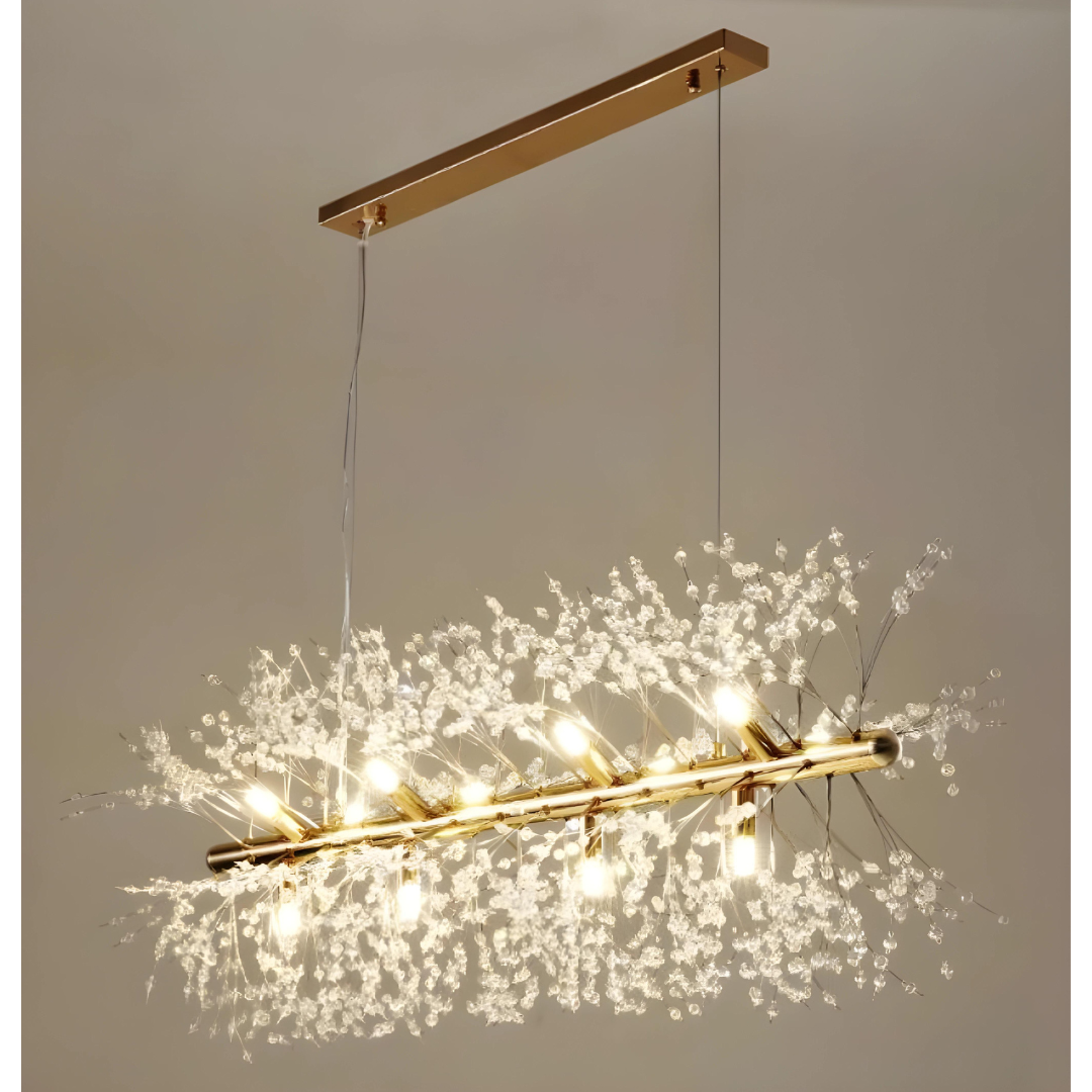 STARLINE Luxury Crystal Linear Chandelier