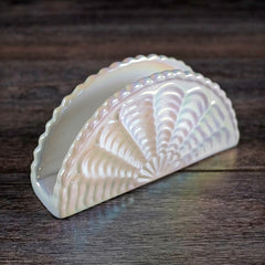NAPKIN HOLDER SEASHELL FIN.