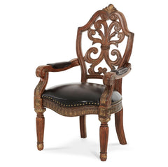 Villa Valencia Pull-up Desk Assm. Arm Chair Classic Chestnut