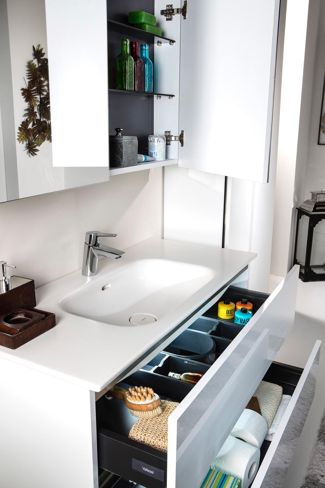 DUO Bathroom Vanity by Armadi Art