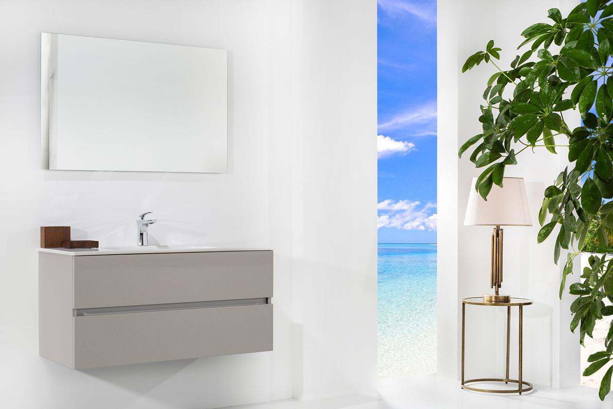 DUO Bathroom Vanity by Armadi Art