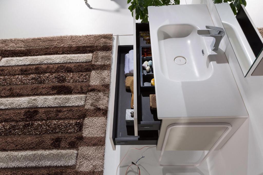 DUO Bathroom Vanity by Armadi Art