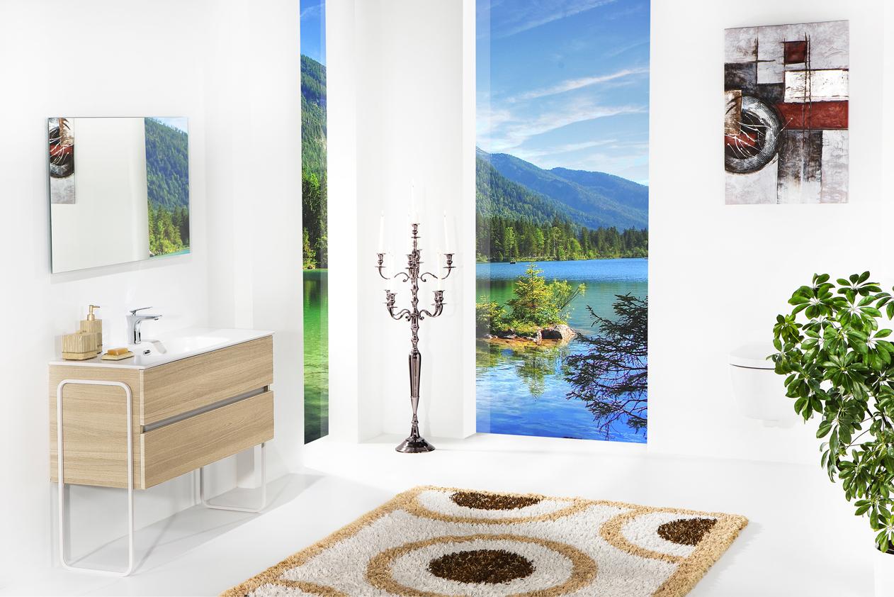 DUO Bathroom Vanity by Armadi Art