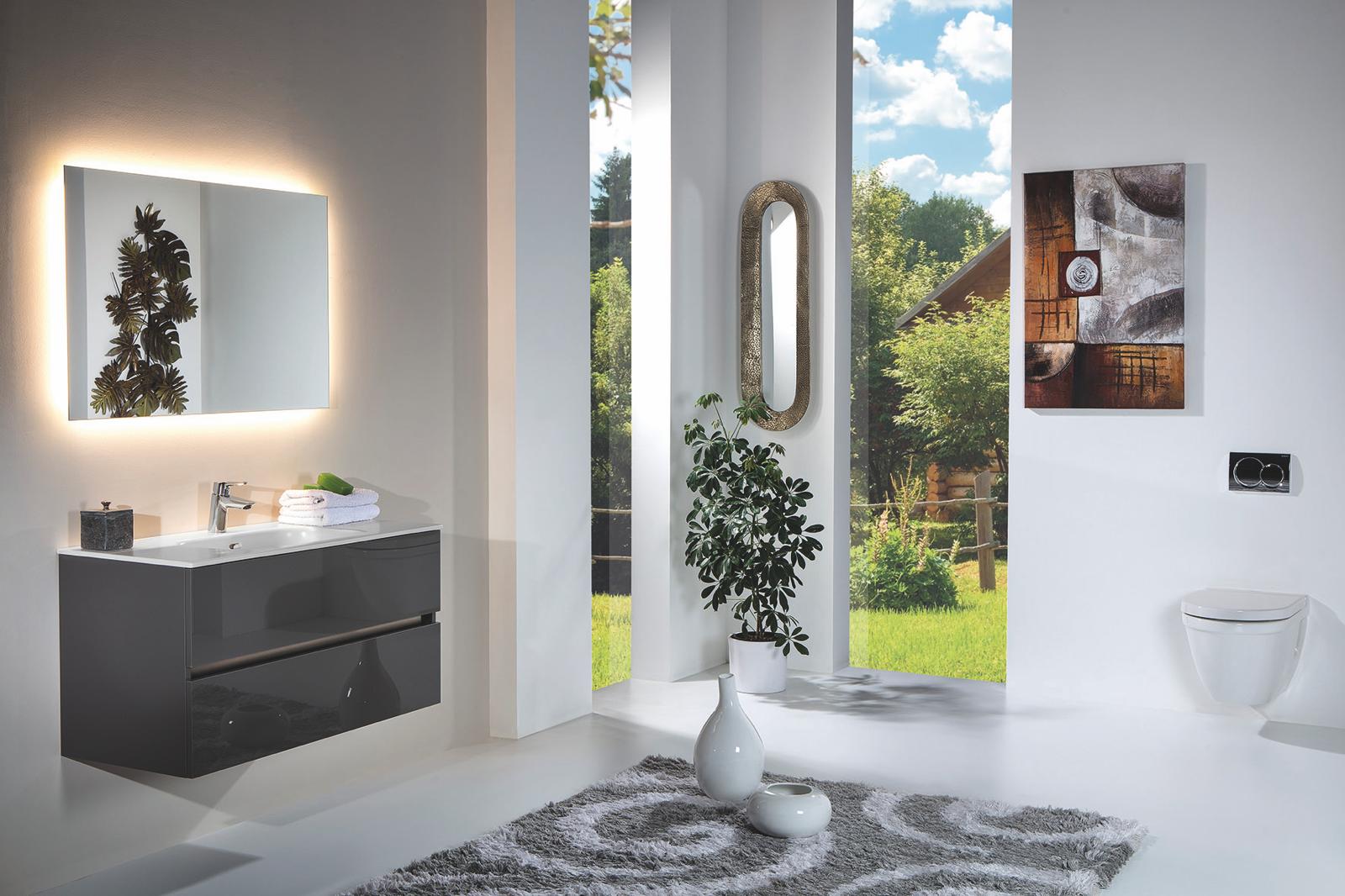 DUO Bathroom Vanity by Armadi Art