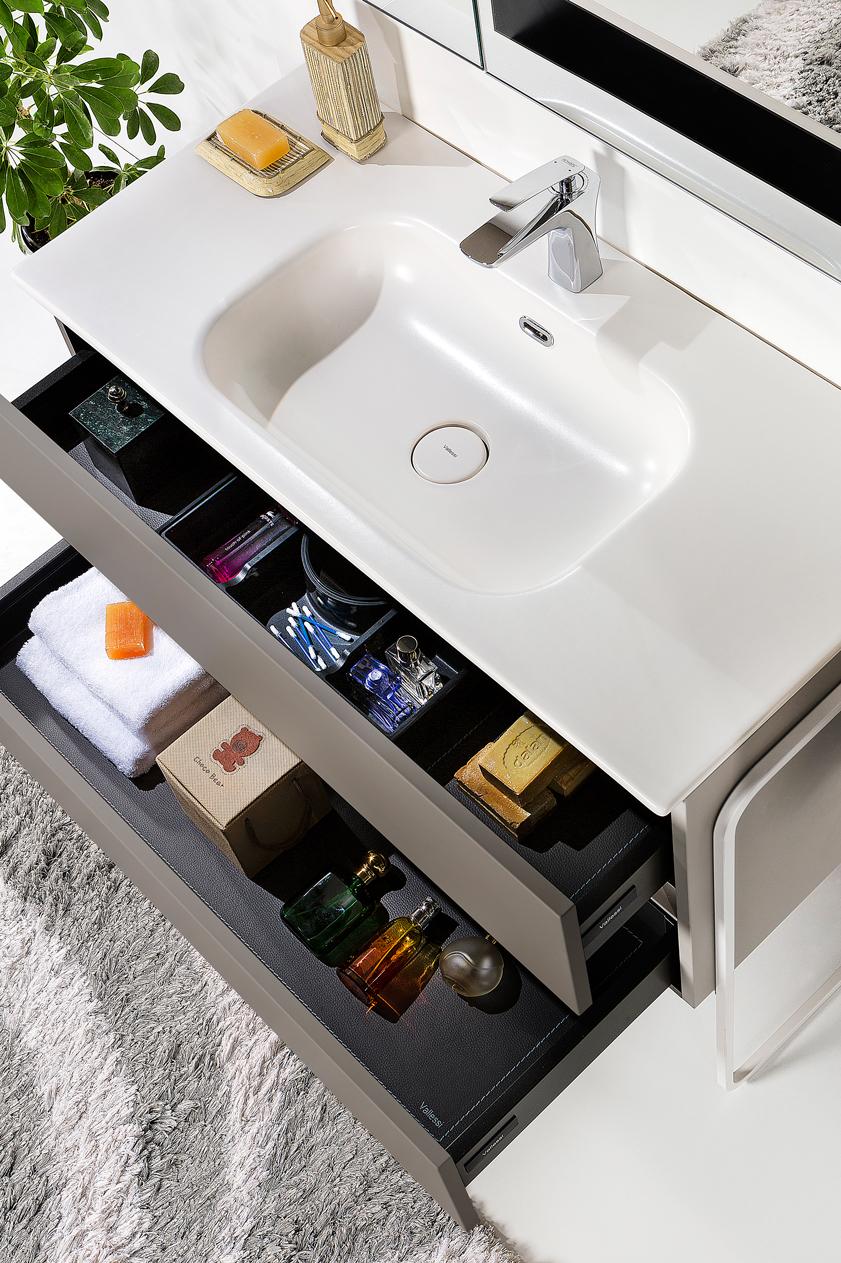DUO Bathroom Vanity by Armadi Art