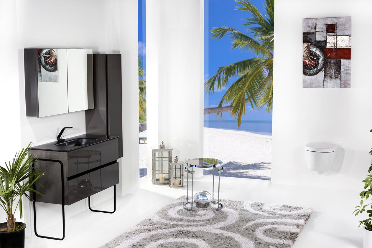 DUO Bathroom Vanity by Armadi Art