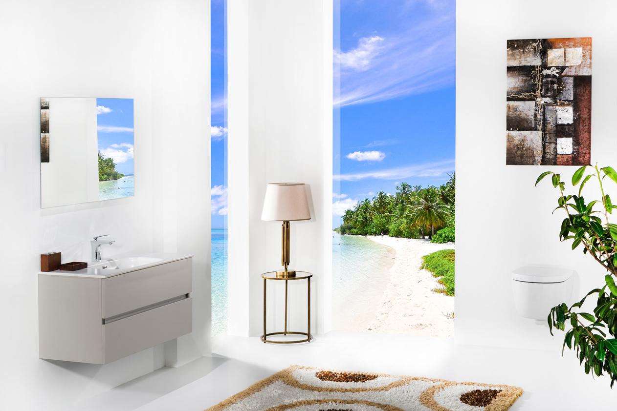 DUO Bathroom Vanity by Armadi Art