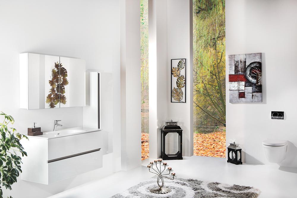 DUO Bathroom Vanity by Armadi Art