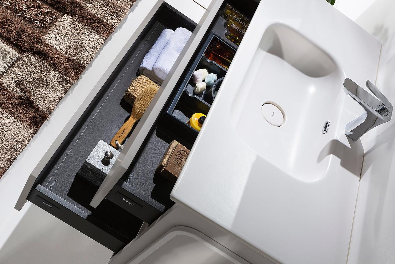 DUO Bathroom Vanity by Armadi Art