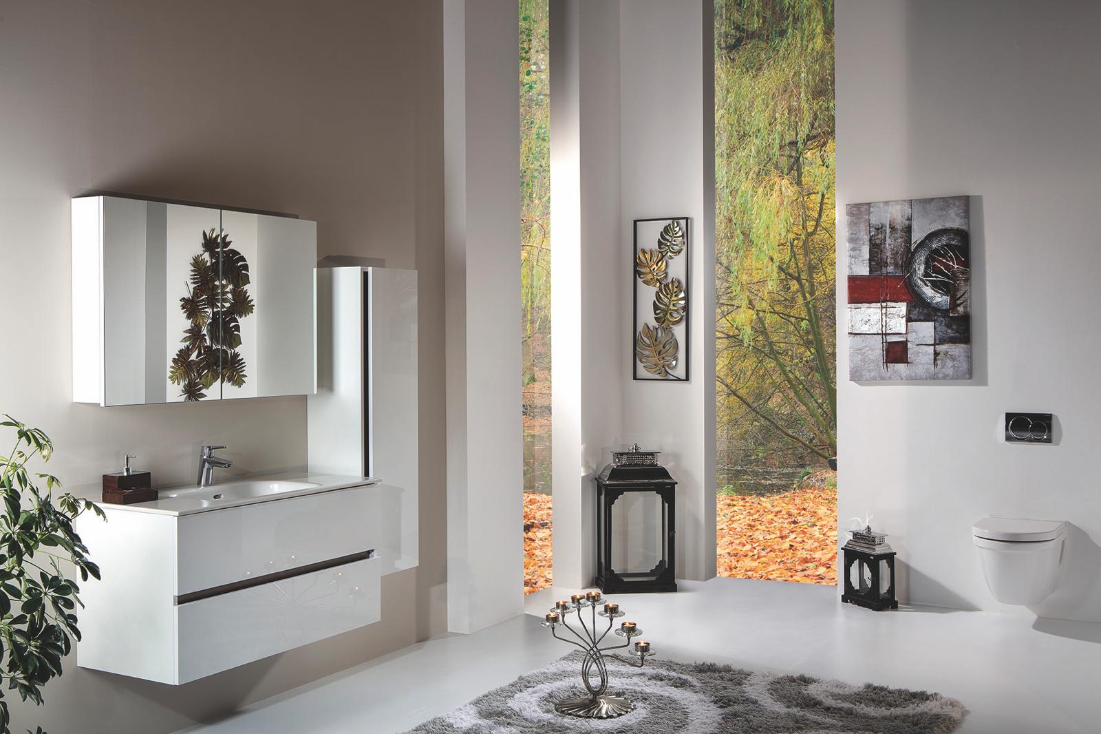 DUO Bathroom Vanity by Armadi Art