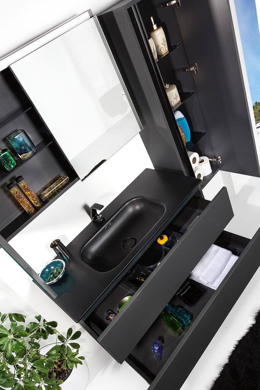 DUO Bathroom Vanity by Armadi Art