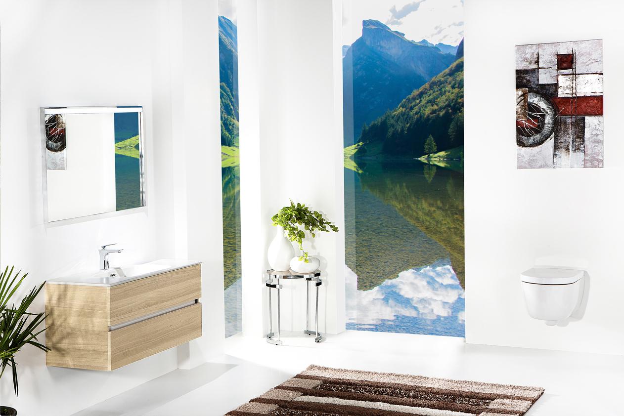 DUO Bathroom Vanity by Armadi Art