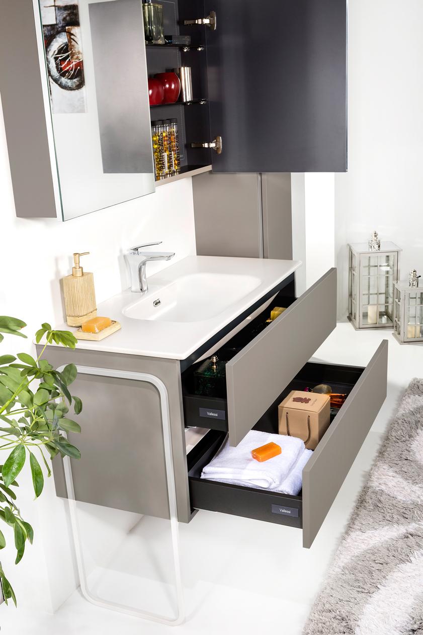 DUO Bathroom Vanity by Armadi Art