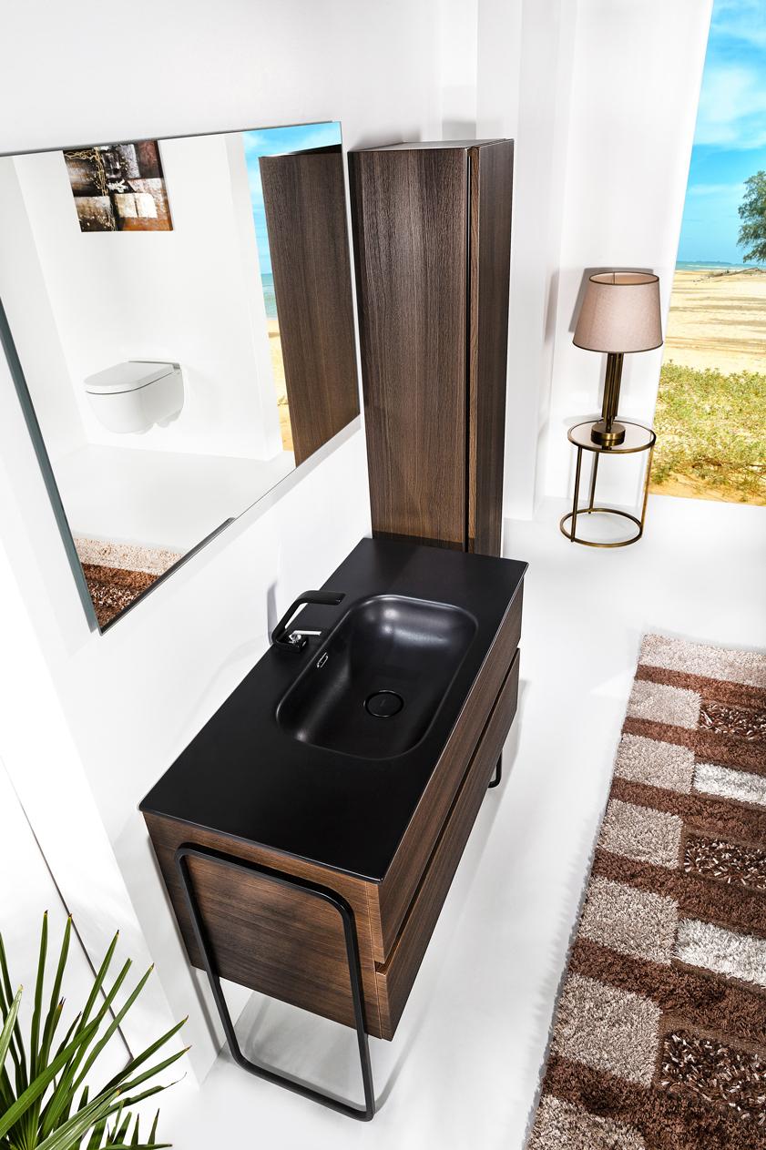 DUO Bathroom Vanity by Armadi Art