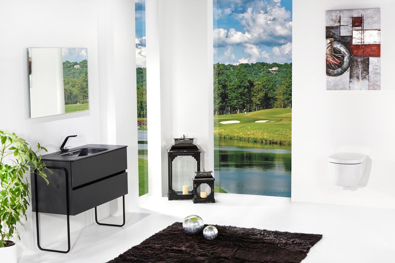 DUO Bathroom Vanity by Armadi Art
