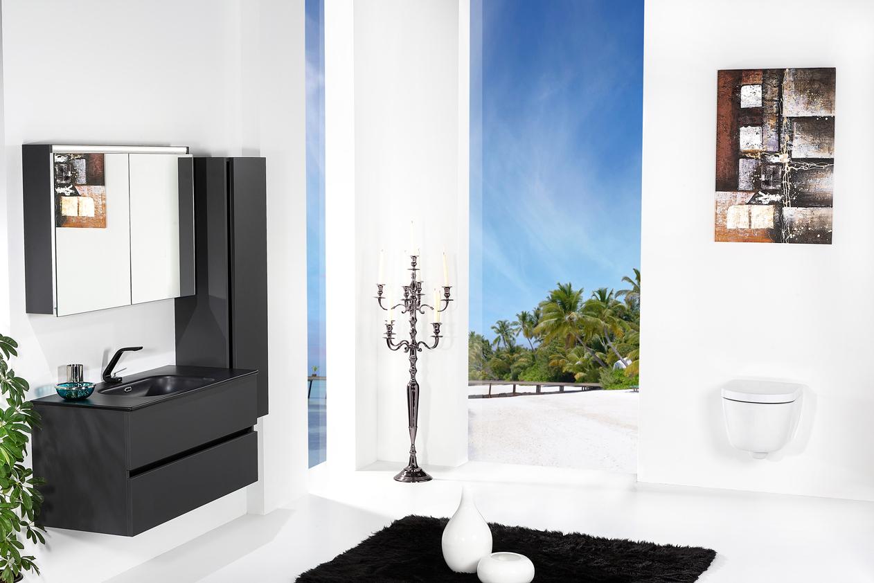 DUO Bathroom Vanity by Armadi Art