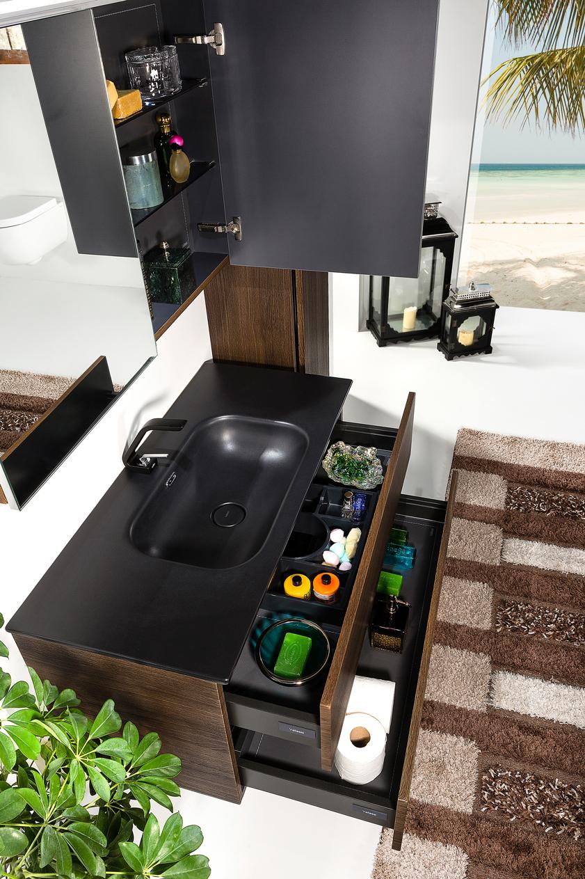 DUO Bathroom Vanity by Armadi Art