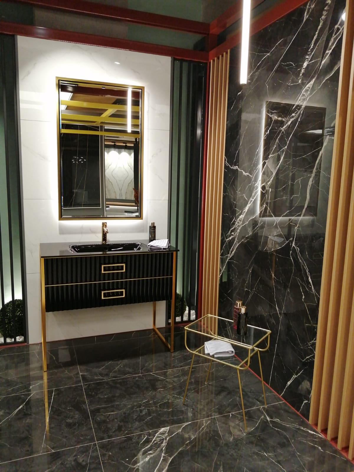 Monaco Bathroom Vanity by Armadi Art