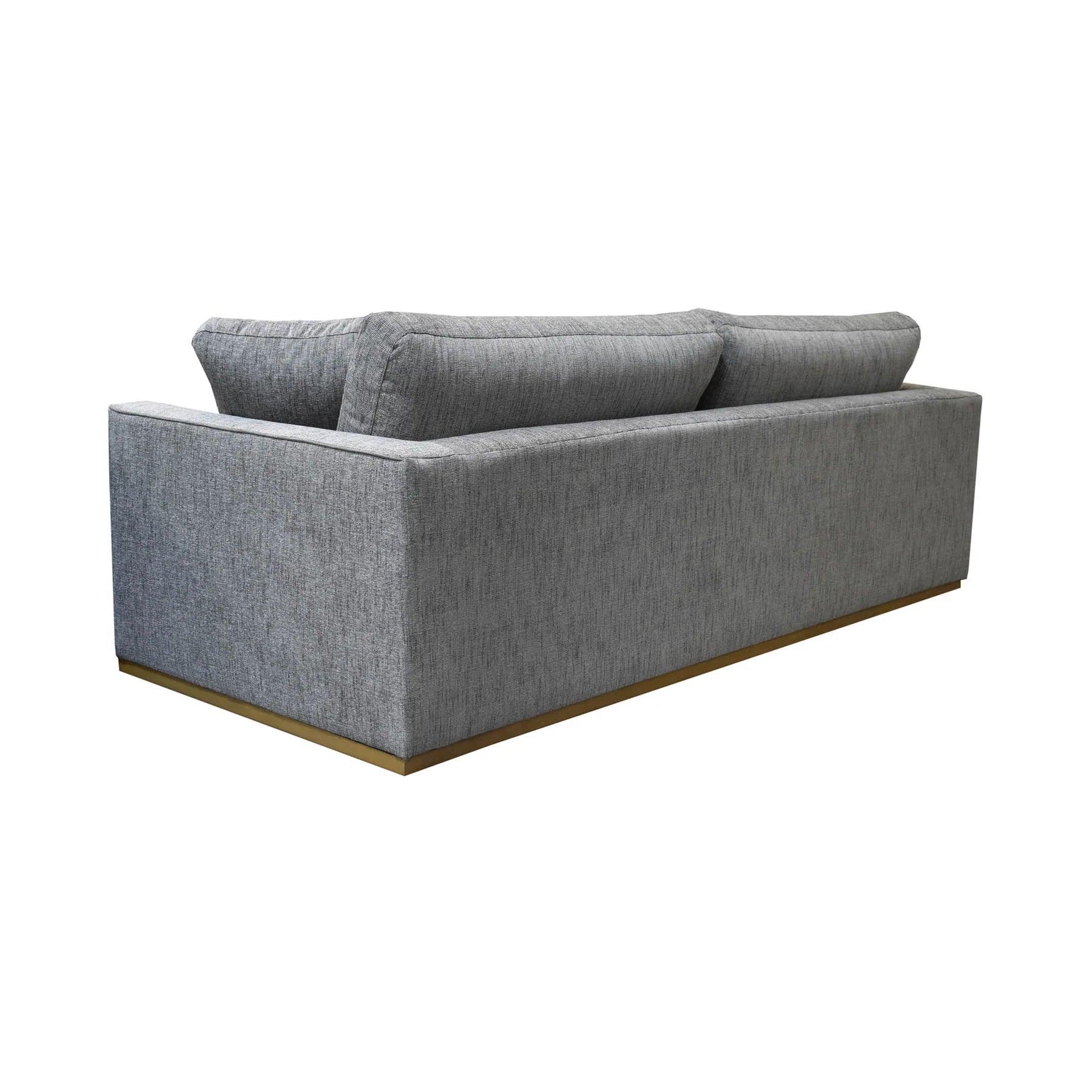 ANDERSON Woven Charcoal Sofa - Northern Interiors