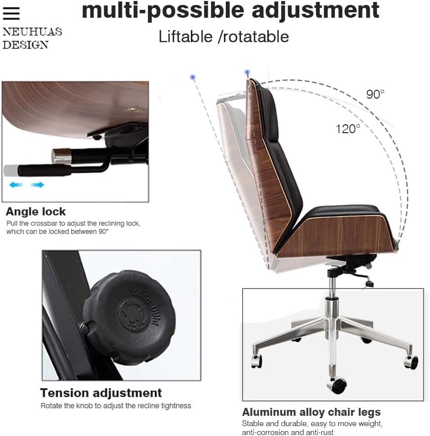 Black Oak Executive Luxury Office Chair - Northern Interiors