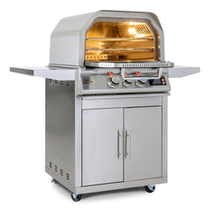 Blaze 26-Inch Propane Gas Outdoor Pizza Oven With Rotisserie - Northern Interiors