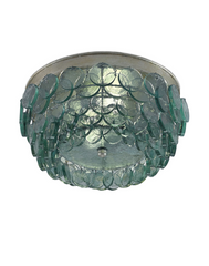 Braithwell Recycled Glass Flush Mount