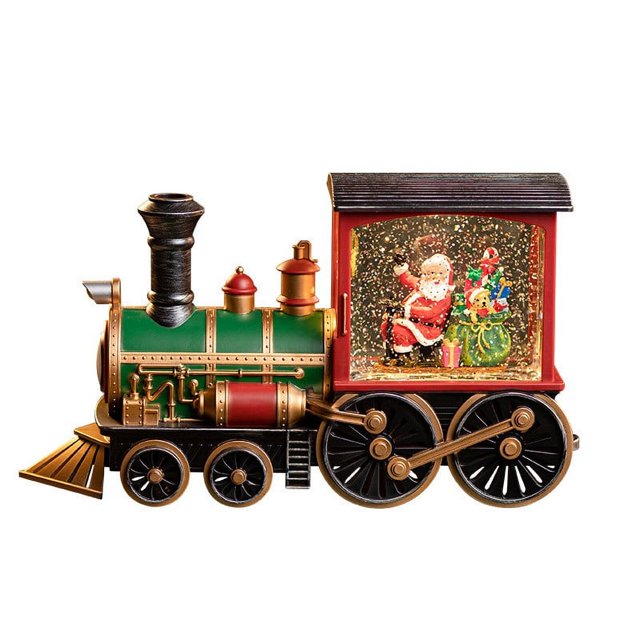 Santa Train Musical Box Chrismas Decor
