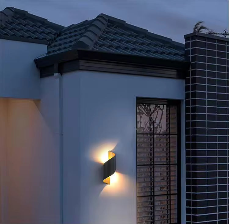 KOVA Waterproof LED Modern Indoor/Outdoor Wall Light Sconce