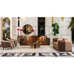 Channel Sofa Set