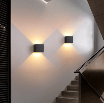 Cube LED Modern Indoor Wall Light Sconce - Northern Interiors