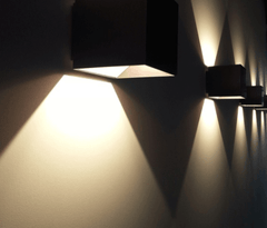 Cube LED Modern Outdoor Wall Light Sconce - Northern Interiors