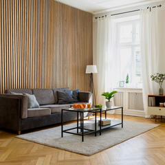 Premium Natural Wood Veneer Acoustic wall Panel