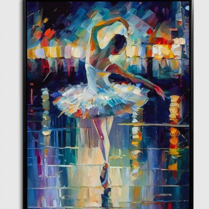 Dancing Light Canvas Art