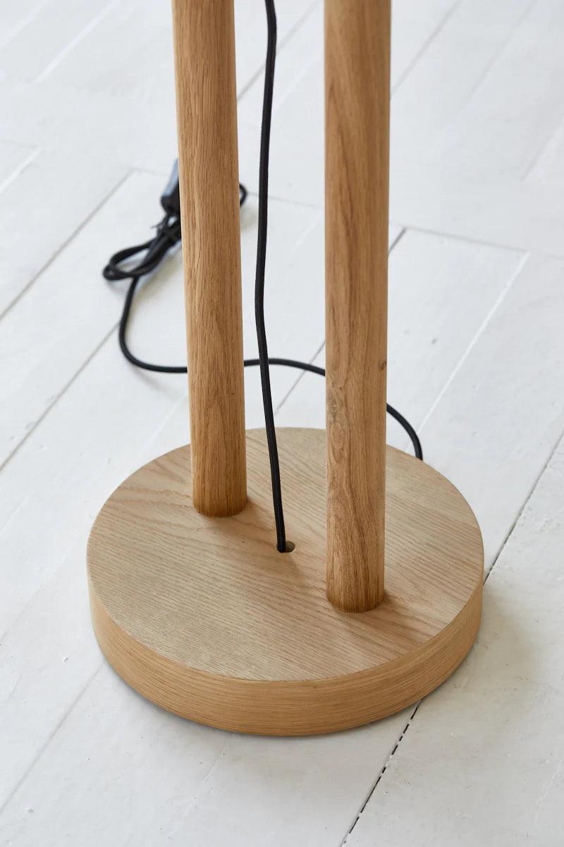 Dolce Standing Wooden Lamp - Northern Interiors