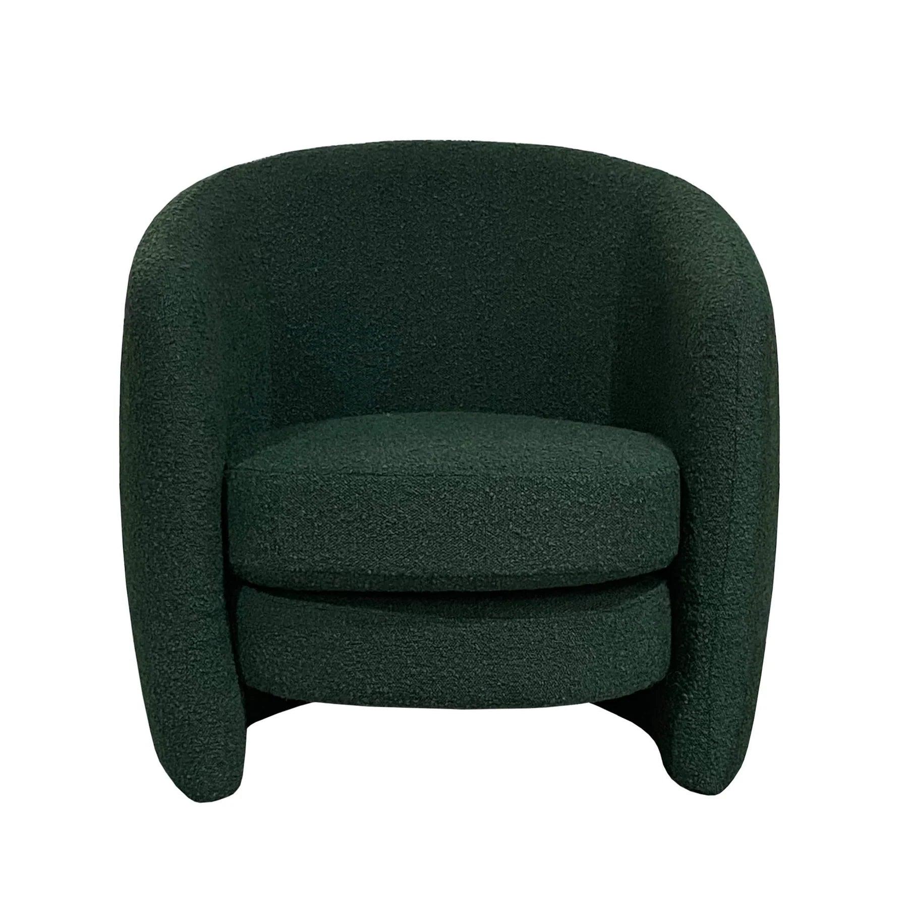 DUNE Forest Green Club Chair - Northern Interiors