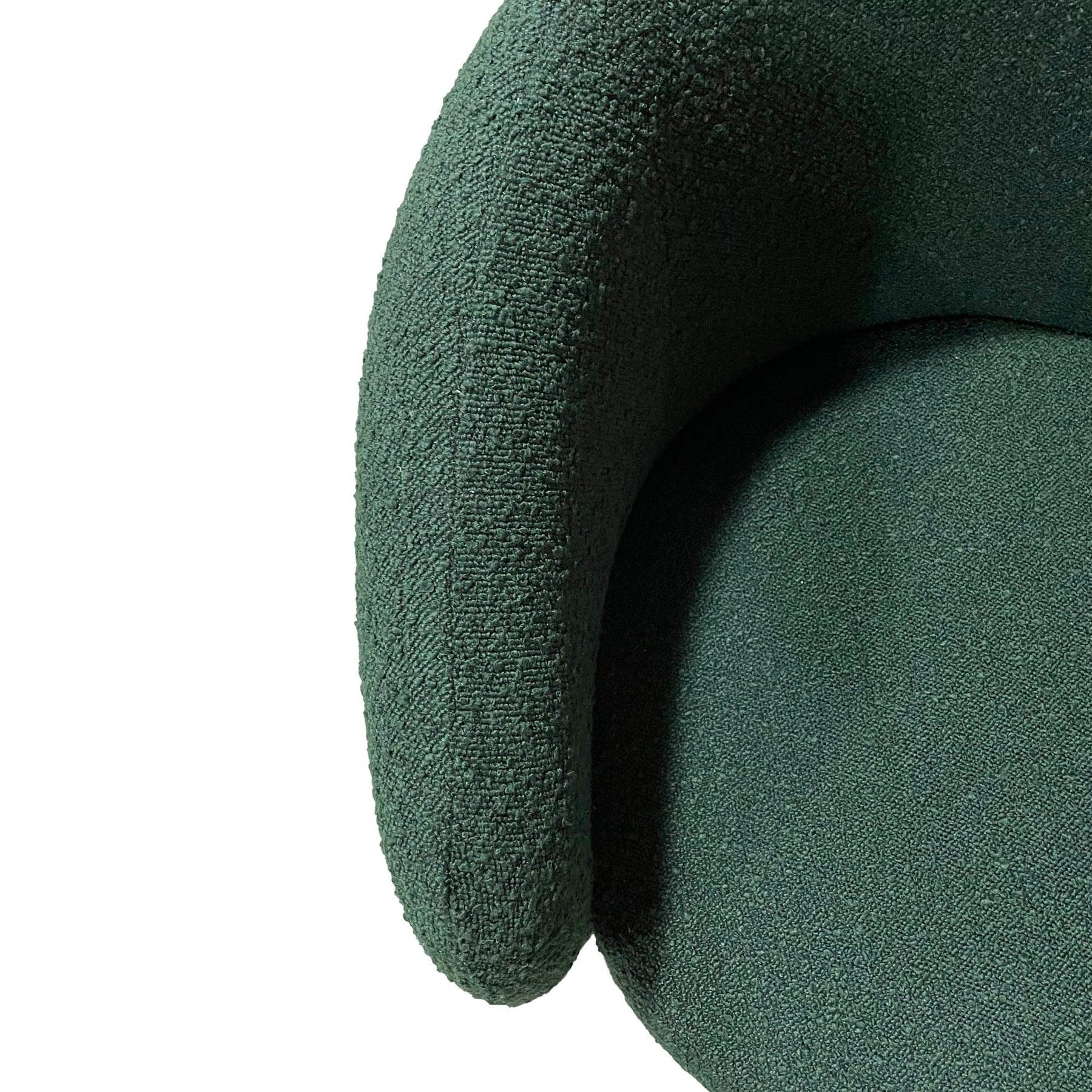 DUNE Forest Green Club Chair - Northern Interiors