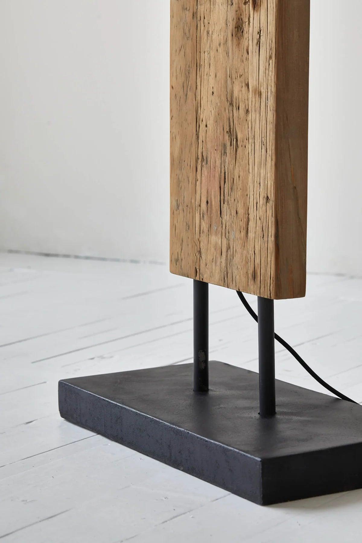 FONTE Standing Wooden Lamp - Northern Interiors