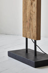 FONTE Standing Wooden Lamp - Northern Interiors