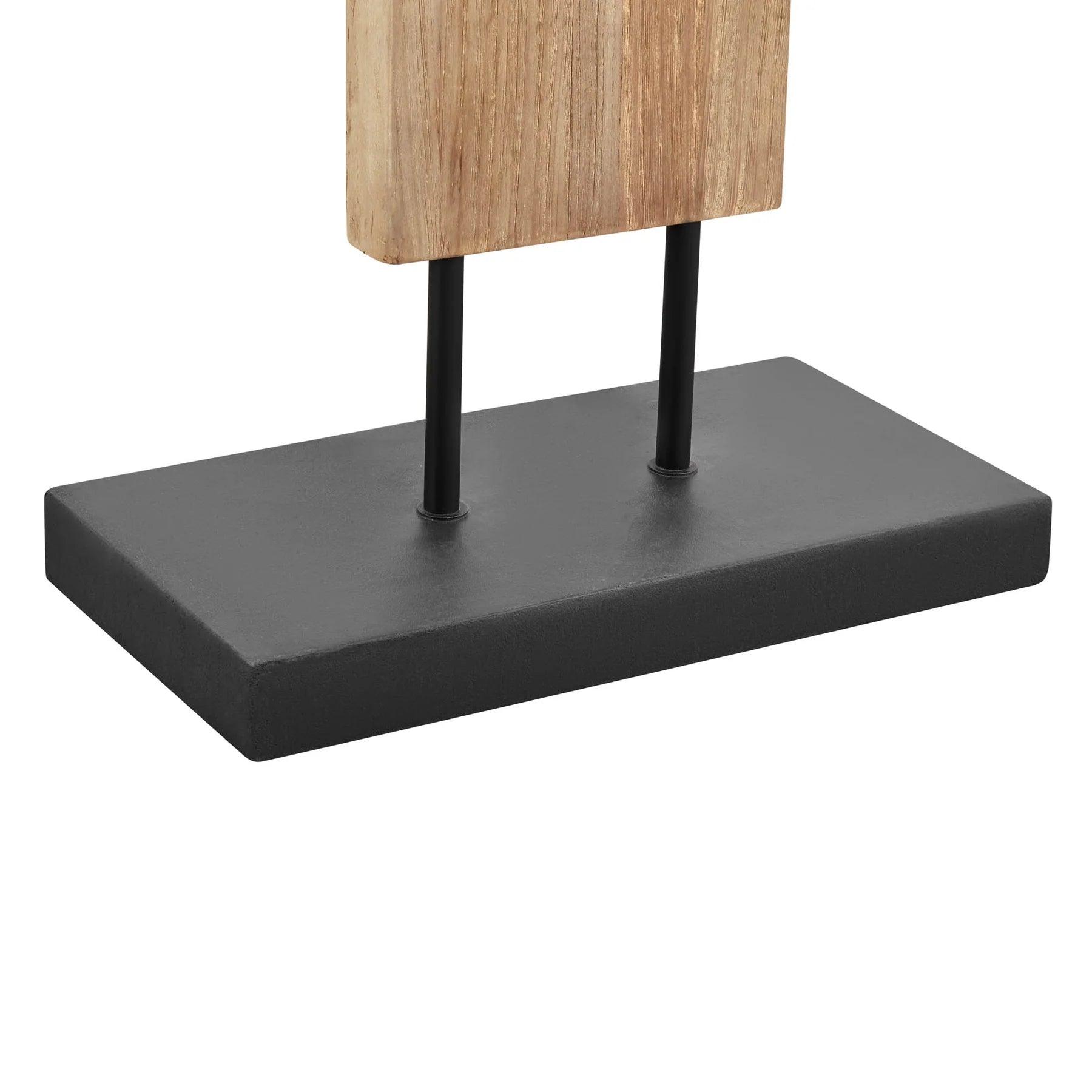 FONTE Standing Wooden Lamp - Northern Interiors
