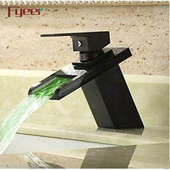 Fyeer Modern LED Hydro Powered Bathroom Vanity Faucet - Northern Interiors