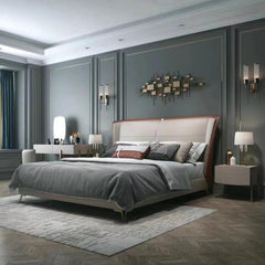 Genuine Leather Luxury Bed frame - Northern Interiors