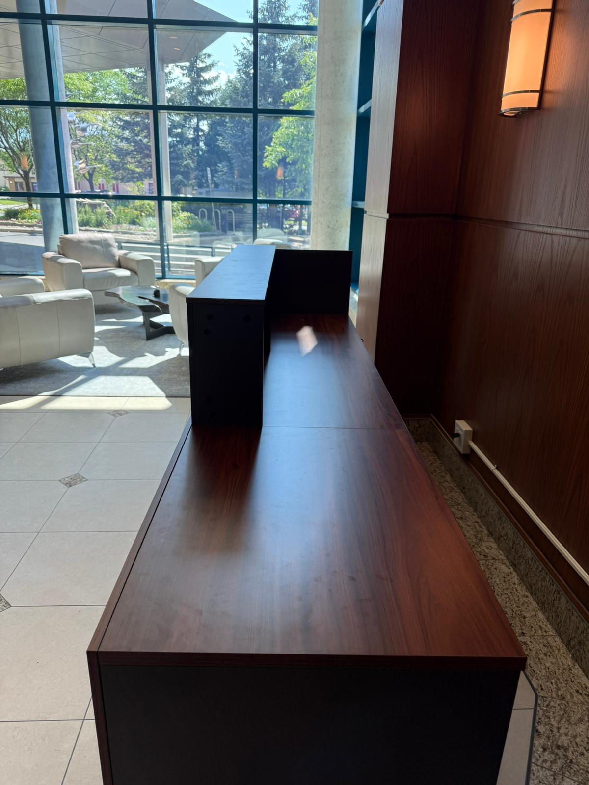 Glenwood Straight Reception Desk
