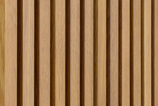 Solid Wood Stainable Sanded Pine Slatwall Panel