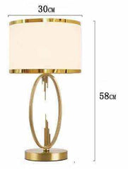 LEVETATE Golden Luxury Table Lamp - Northern Interiors